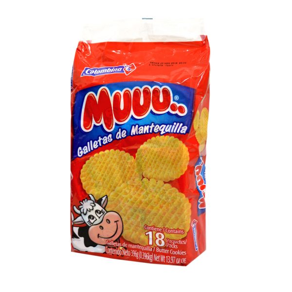 Muuu Galletas de Mantequilla x18 - Dulcería.co